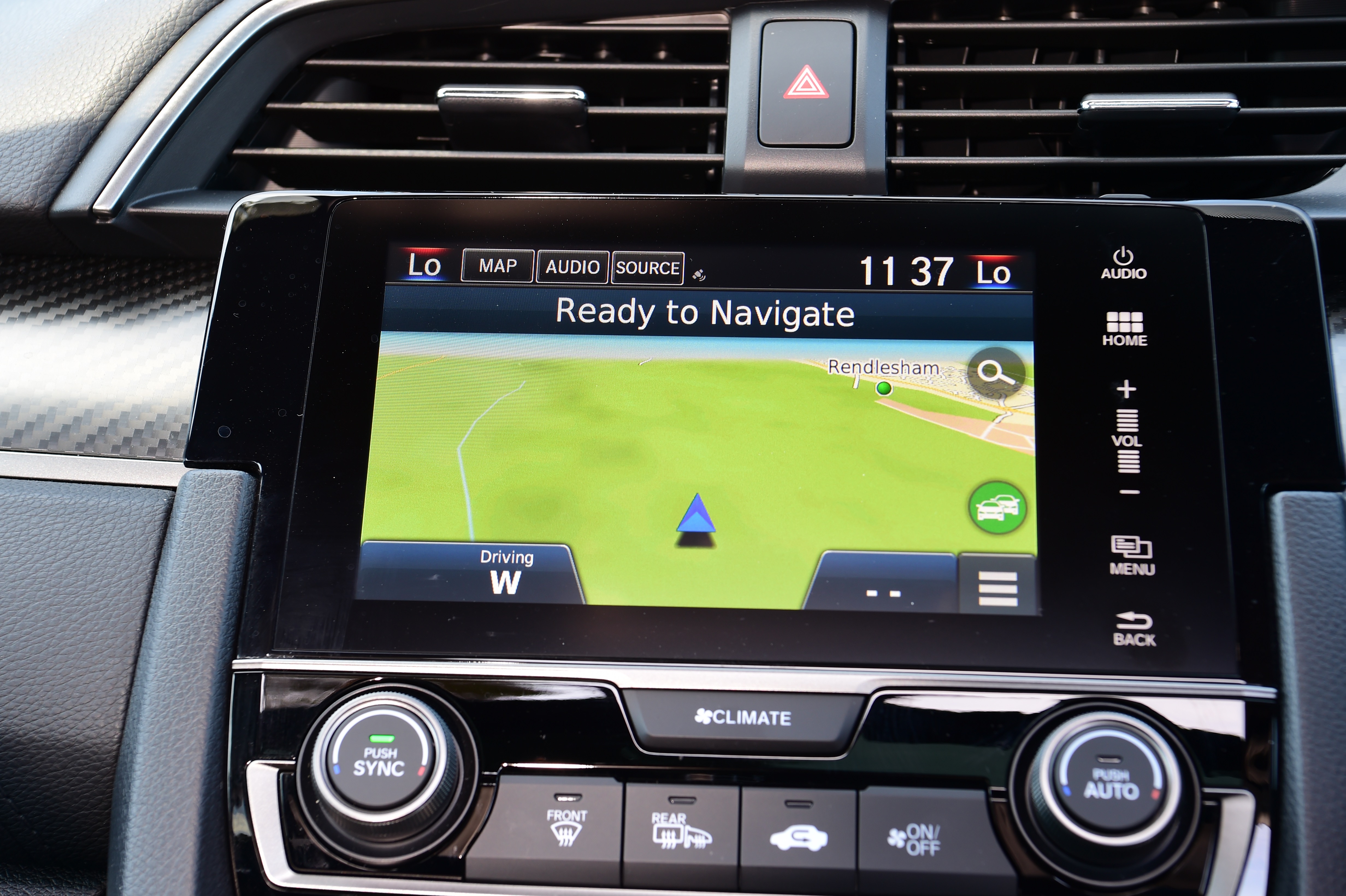 Honda Civic - screen