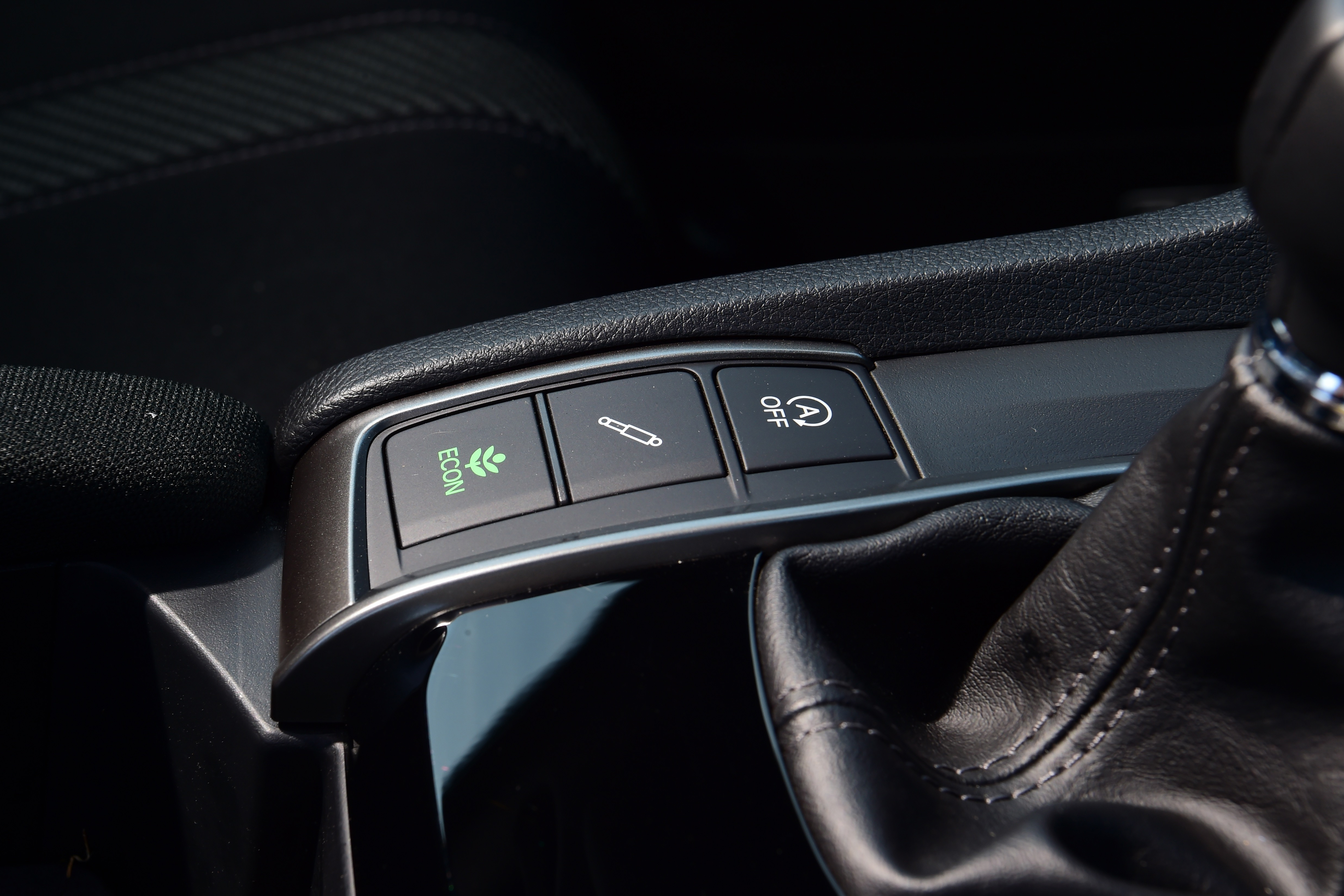 Honda Civic - centre console