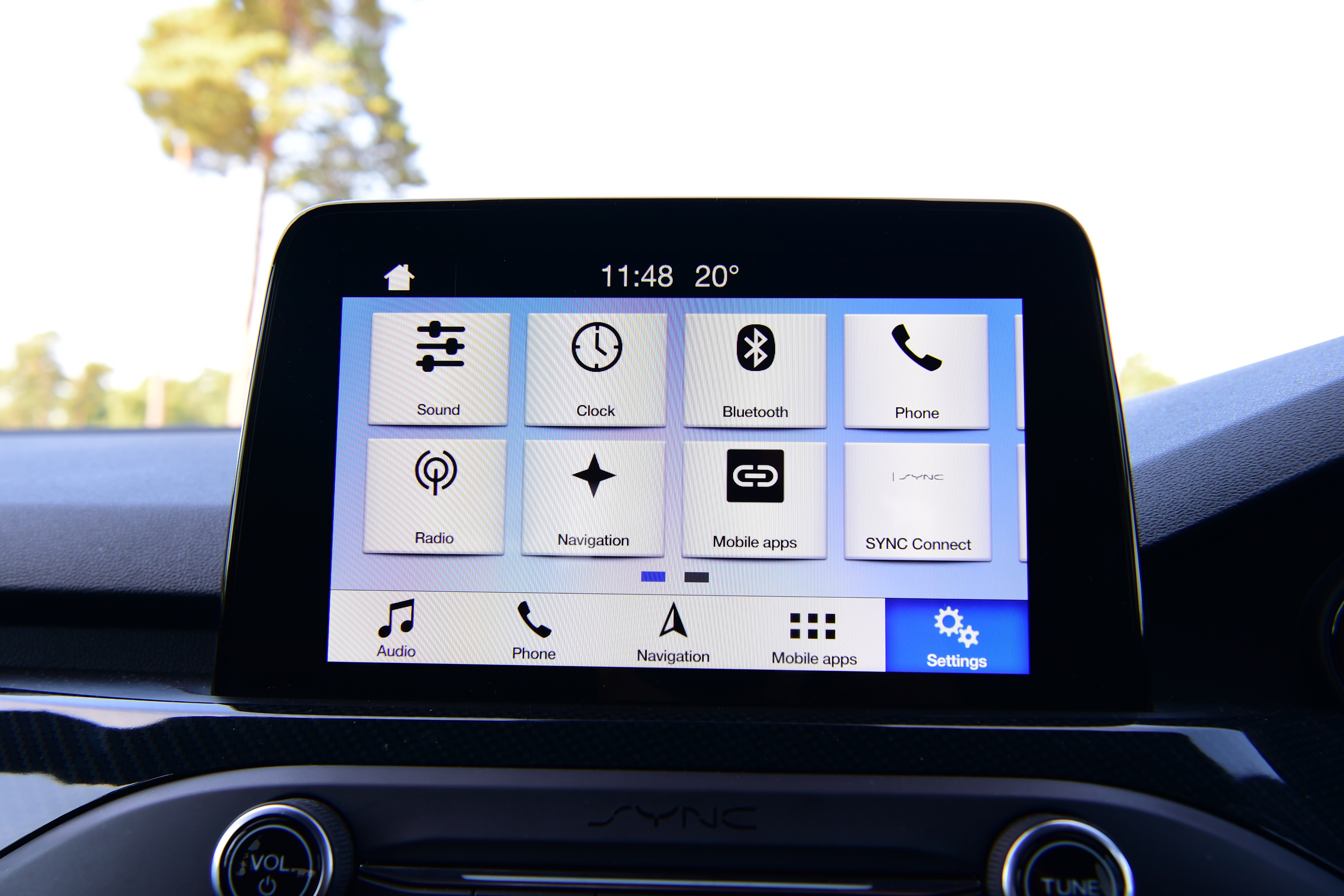 Ford Focus - screen