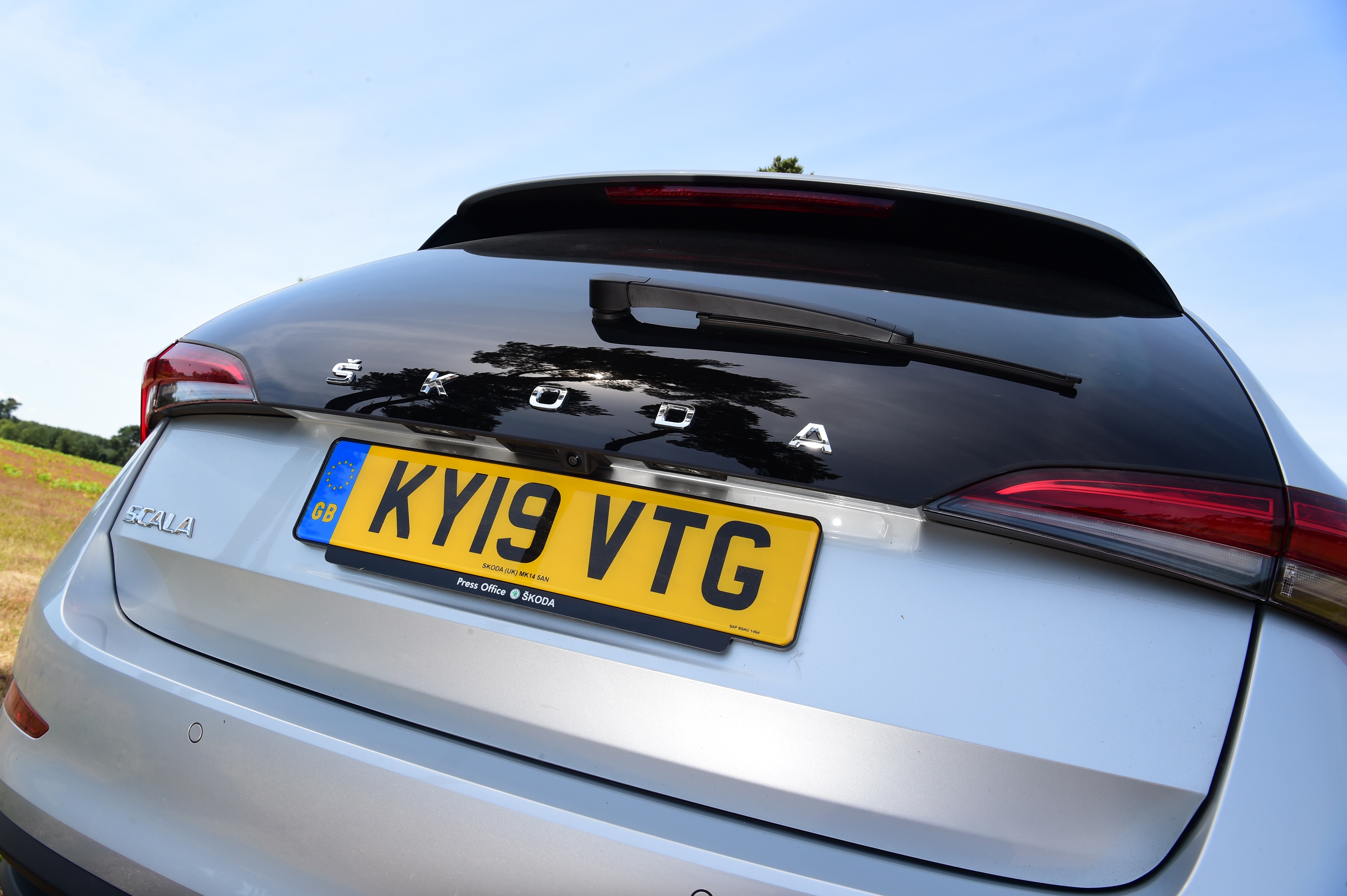 Skoda Scala - tailgate