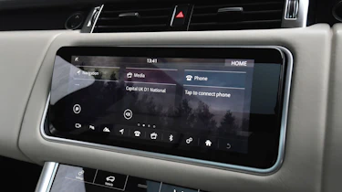 Range Rover Sport infotainment