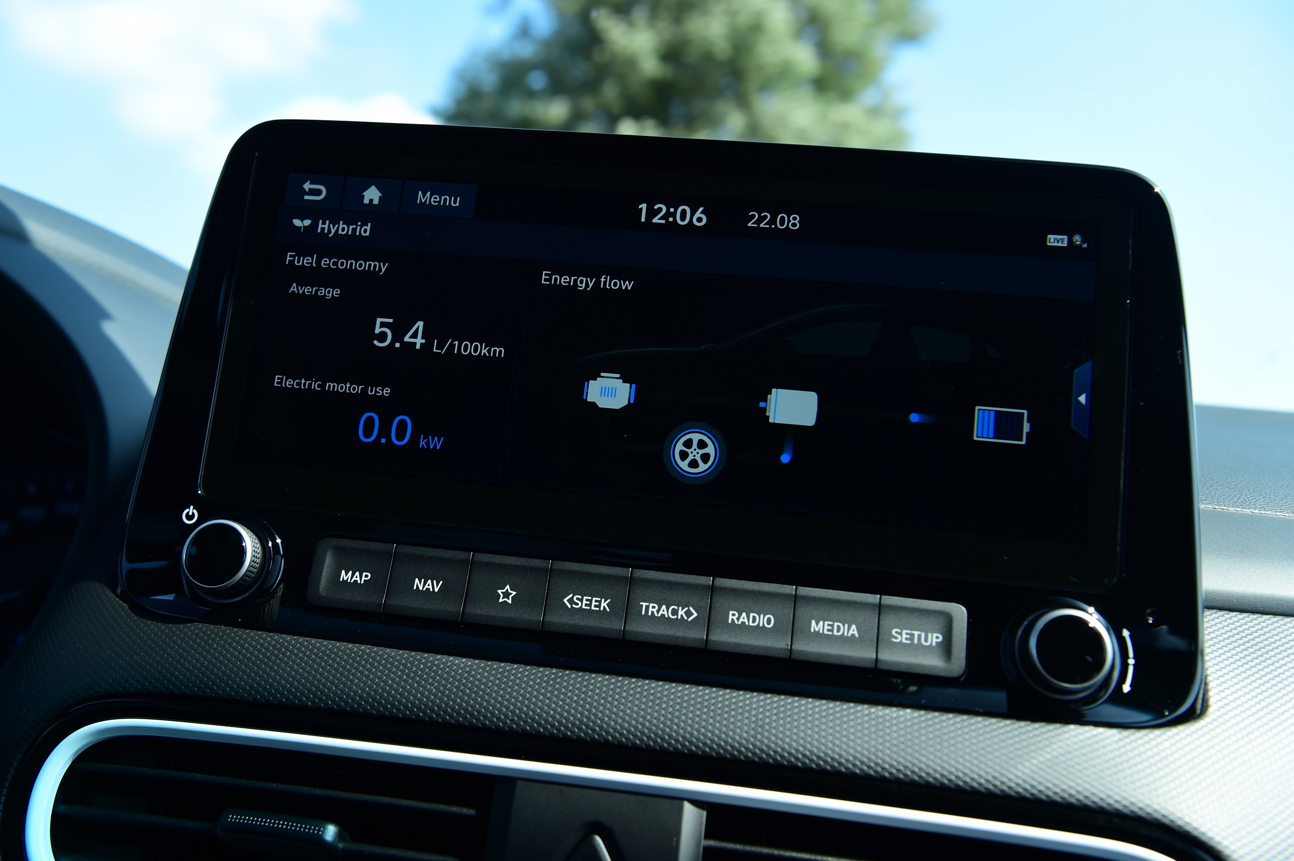 Hyundai Kona Hybrid - screen 2