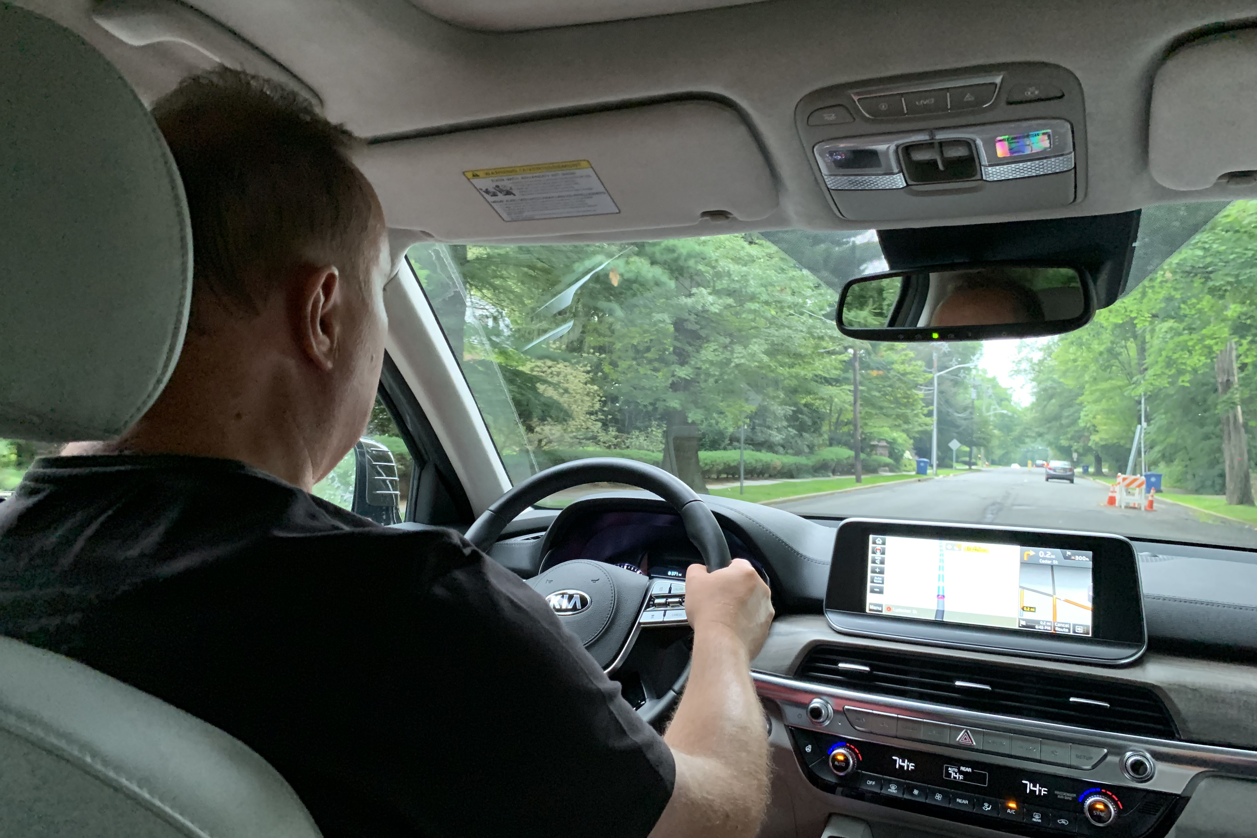Kia Telluride - driving