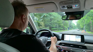 Kia Telluride - driving