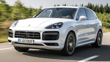 Porsche Cayenne Turbo S E-Hybrid - front tracking