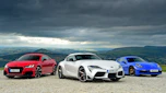 Toyota Supra vs Porsche Cayman vs Audi TT RS