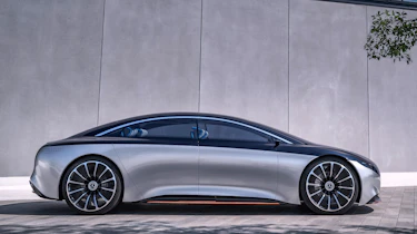 Mercedes Vision EQS concept - side