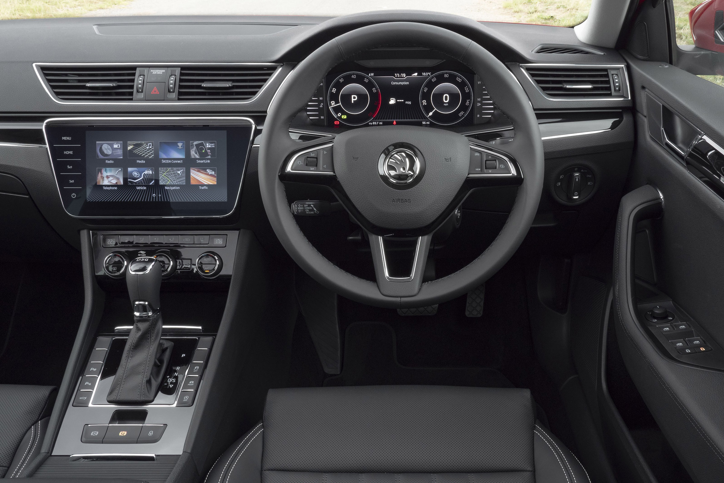 Skoda Superb - dash