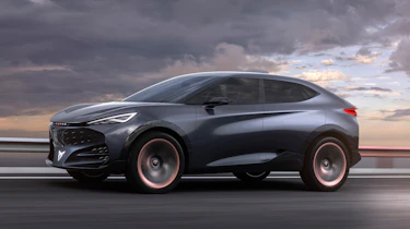 Cupra Tavascan - front action