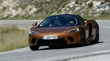 McLaren GT - front cornering