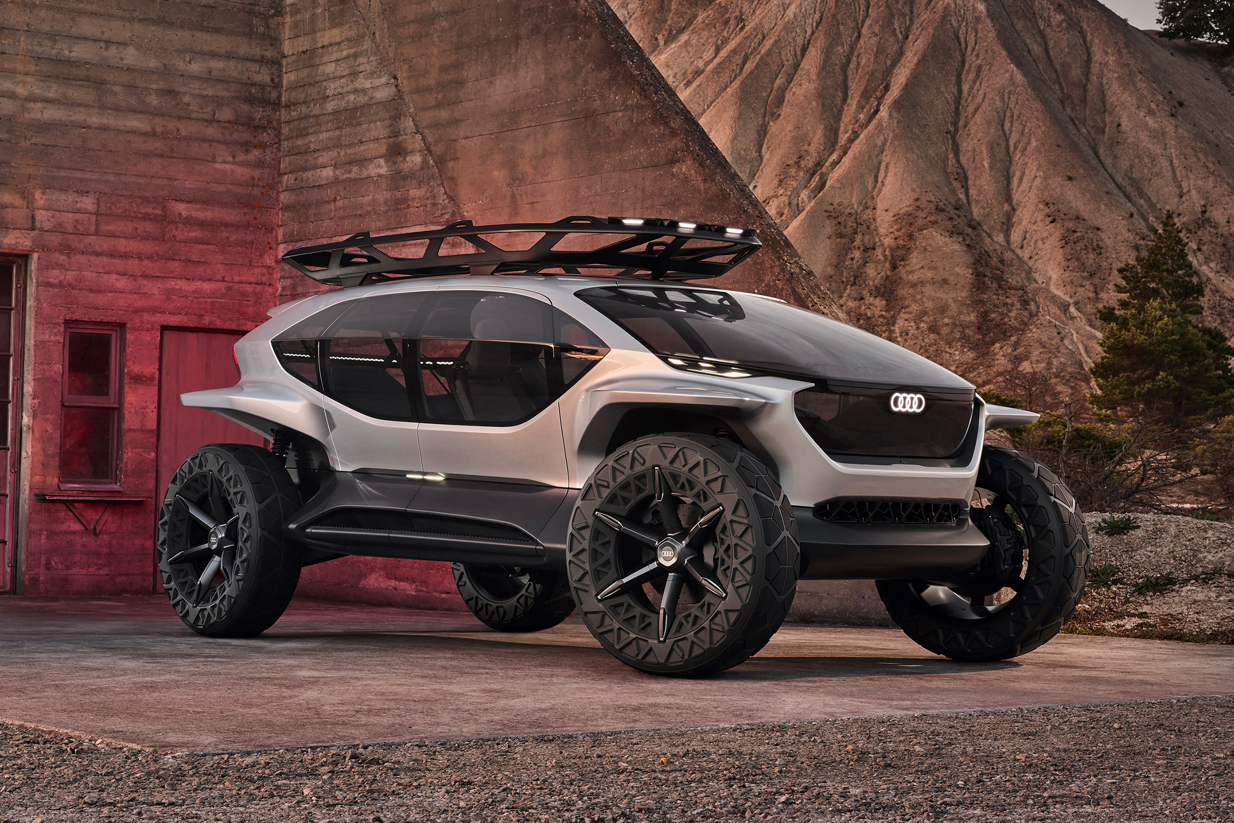 Audi AI:TRAIL concept - front static