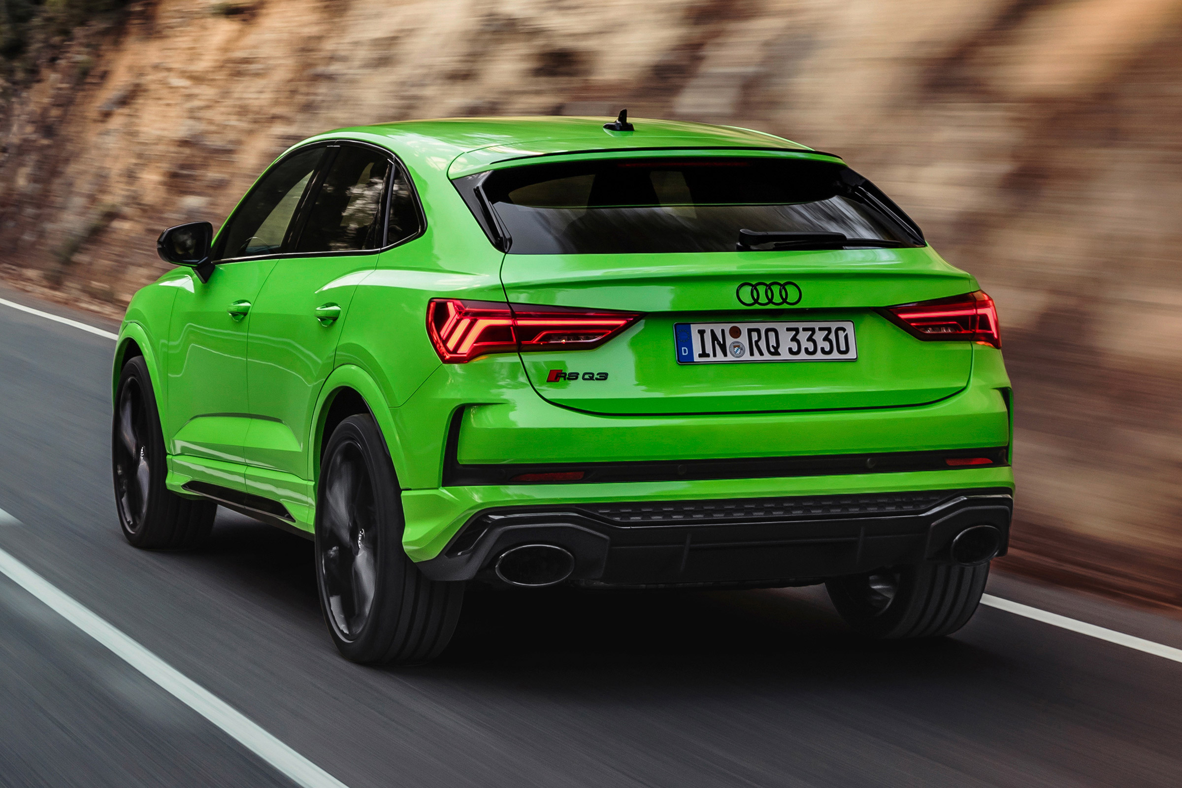 Audi RS Q3 Sportback - rear action