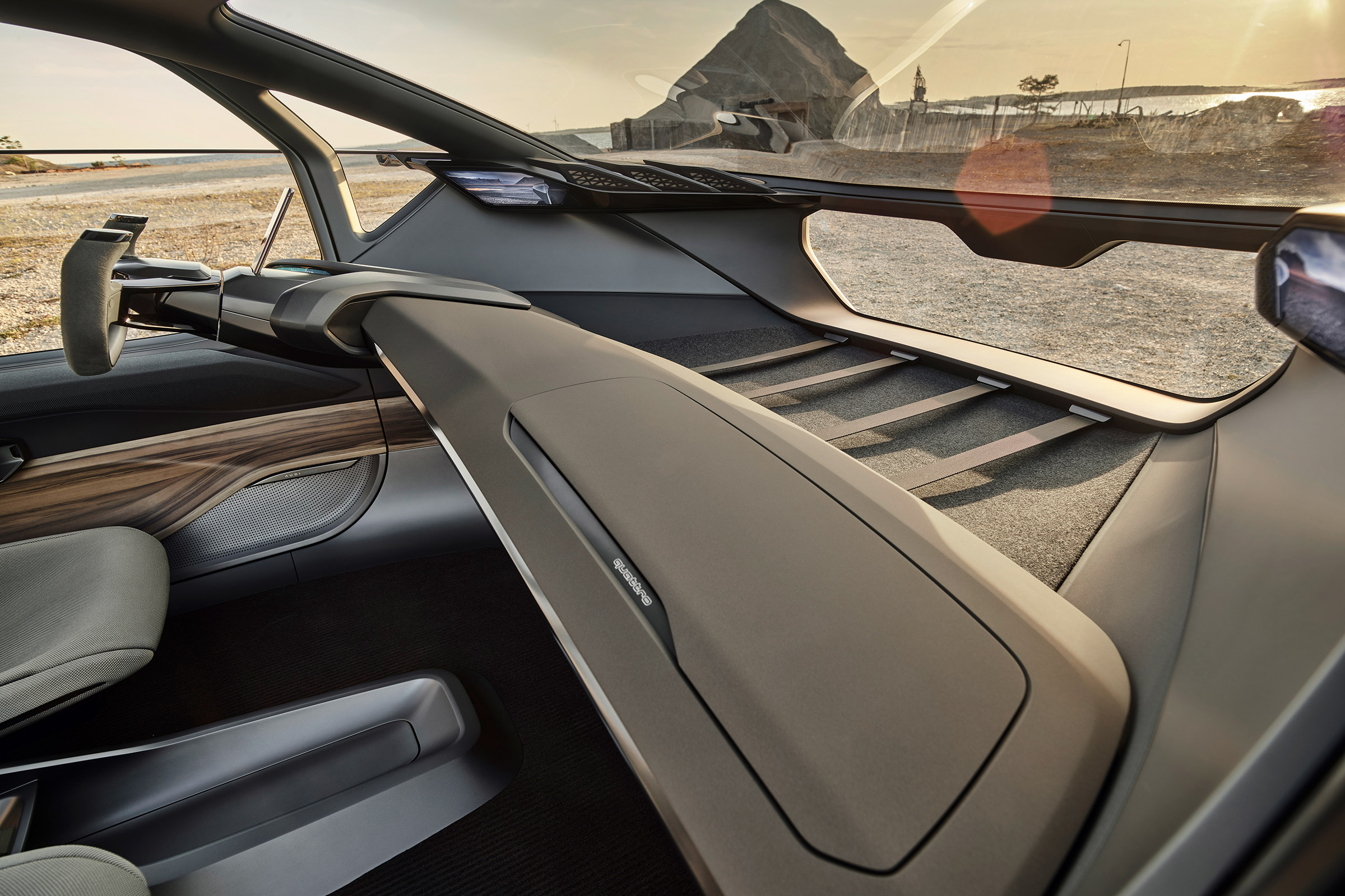 Audi AI:TRAIL concept - cabin