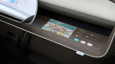 Hyundai 45 Concept - interior detail