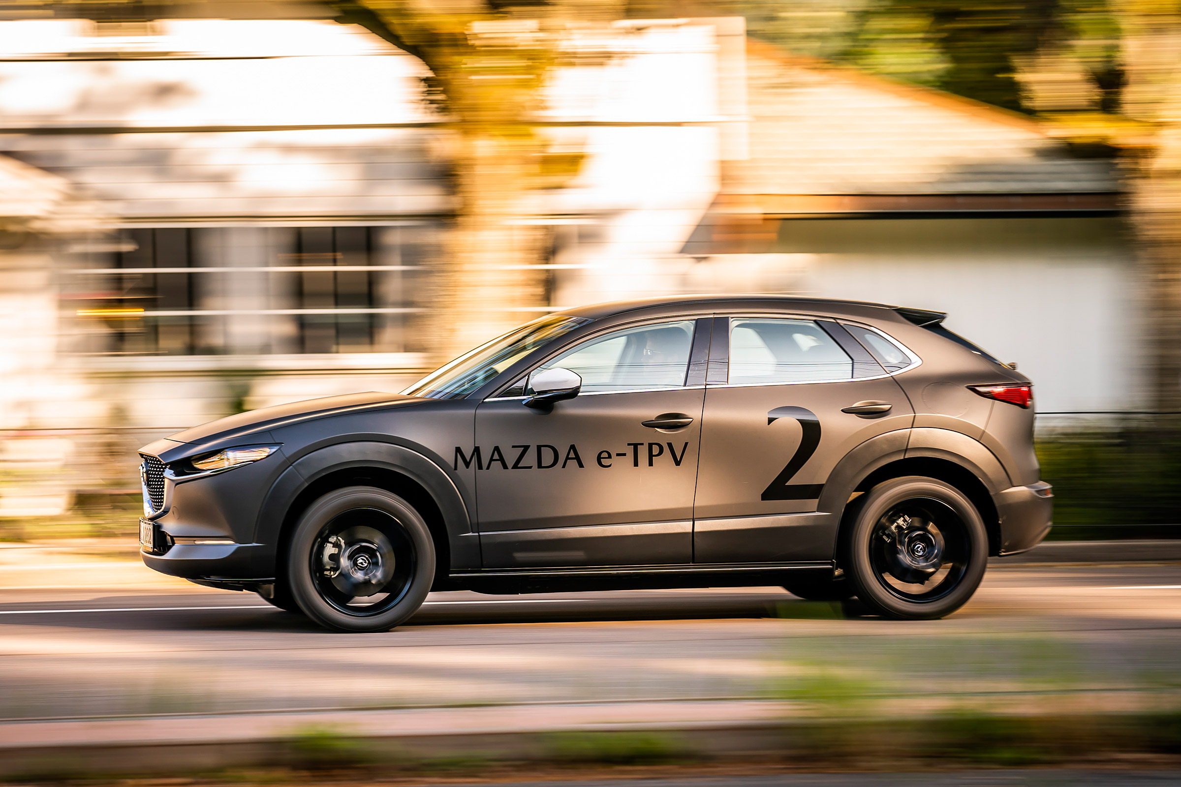 Mazda EV prototype - side