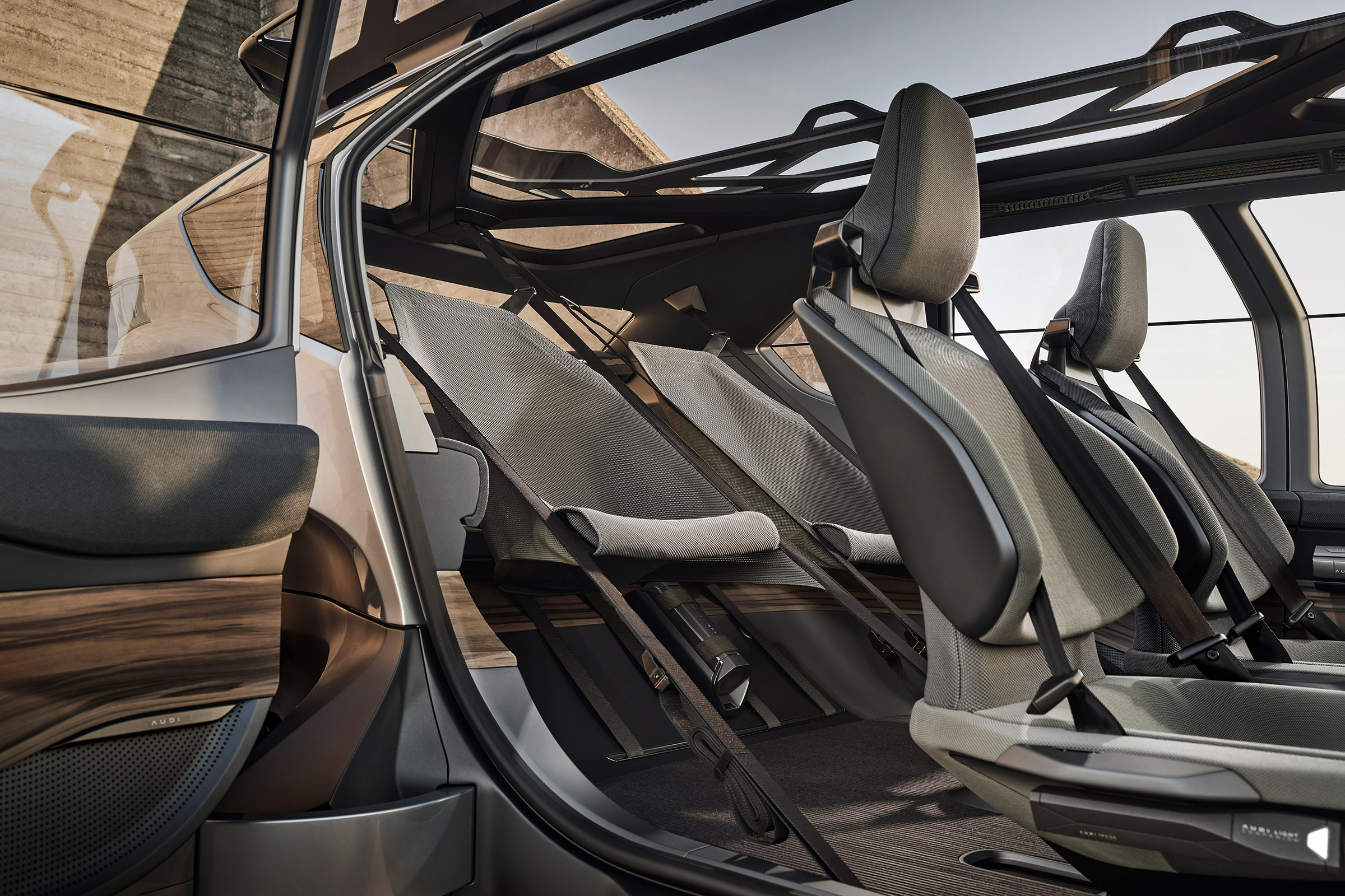 Audi AI:TRAIL concept - rear seats