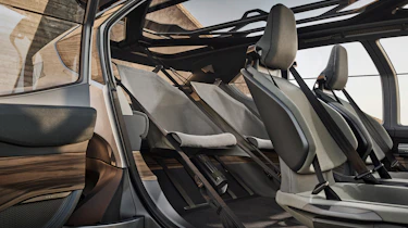 Audi AI:TRAIL concept - rear seats