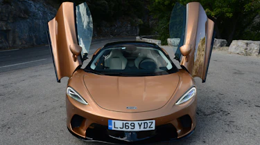 McLaren GT - full front doors open