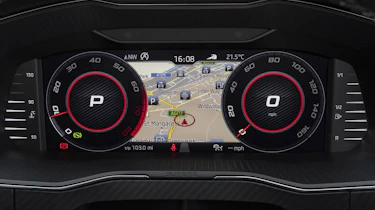 Skoda Superb - dials