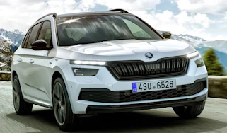 Skoda Kamiq Monte Carlo - front tracking