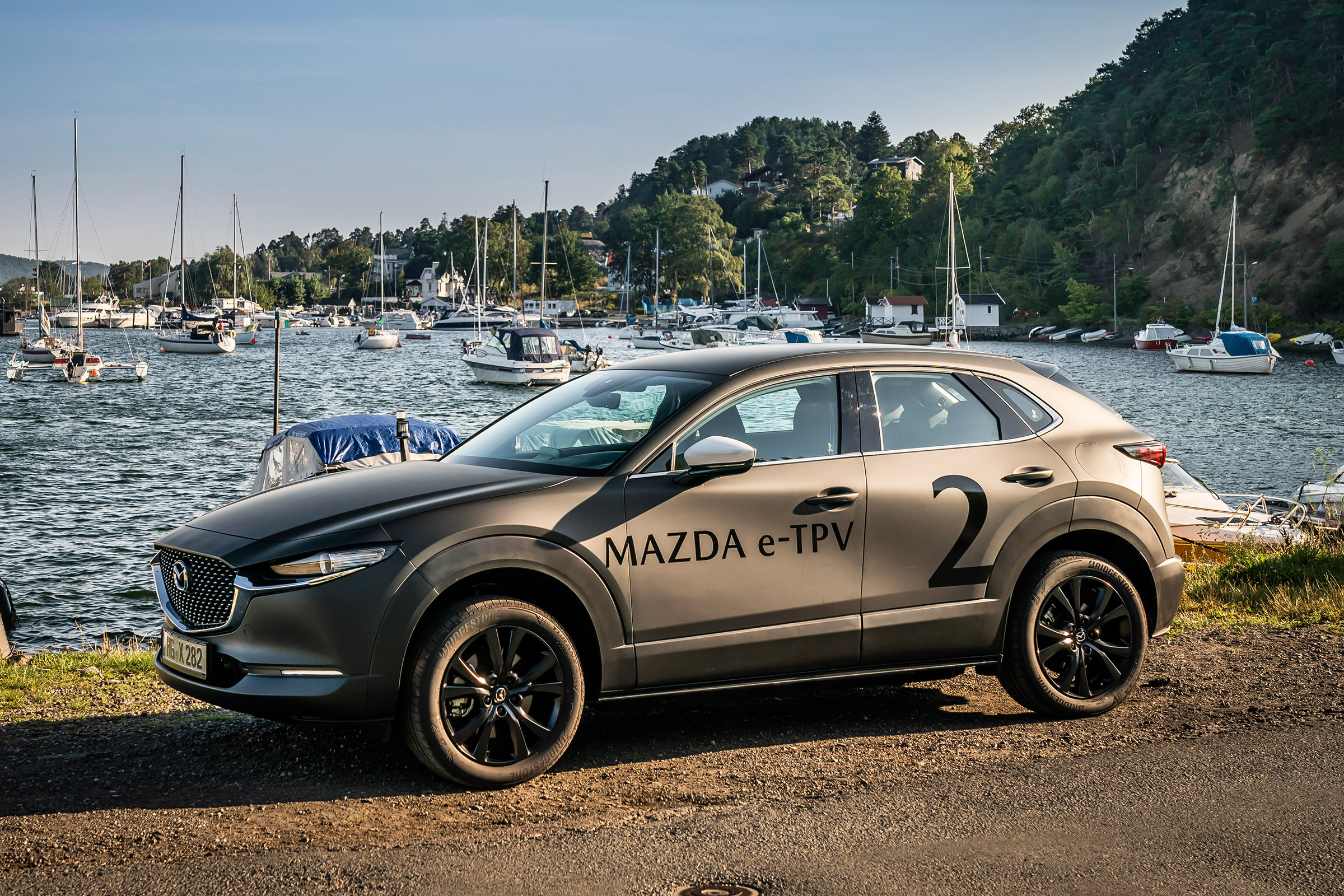 Mazda EV prototype - front static