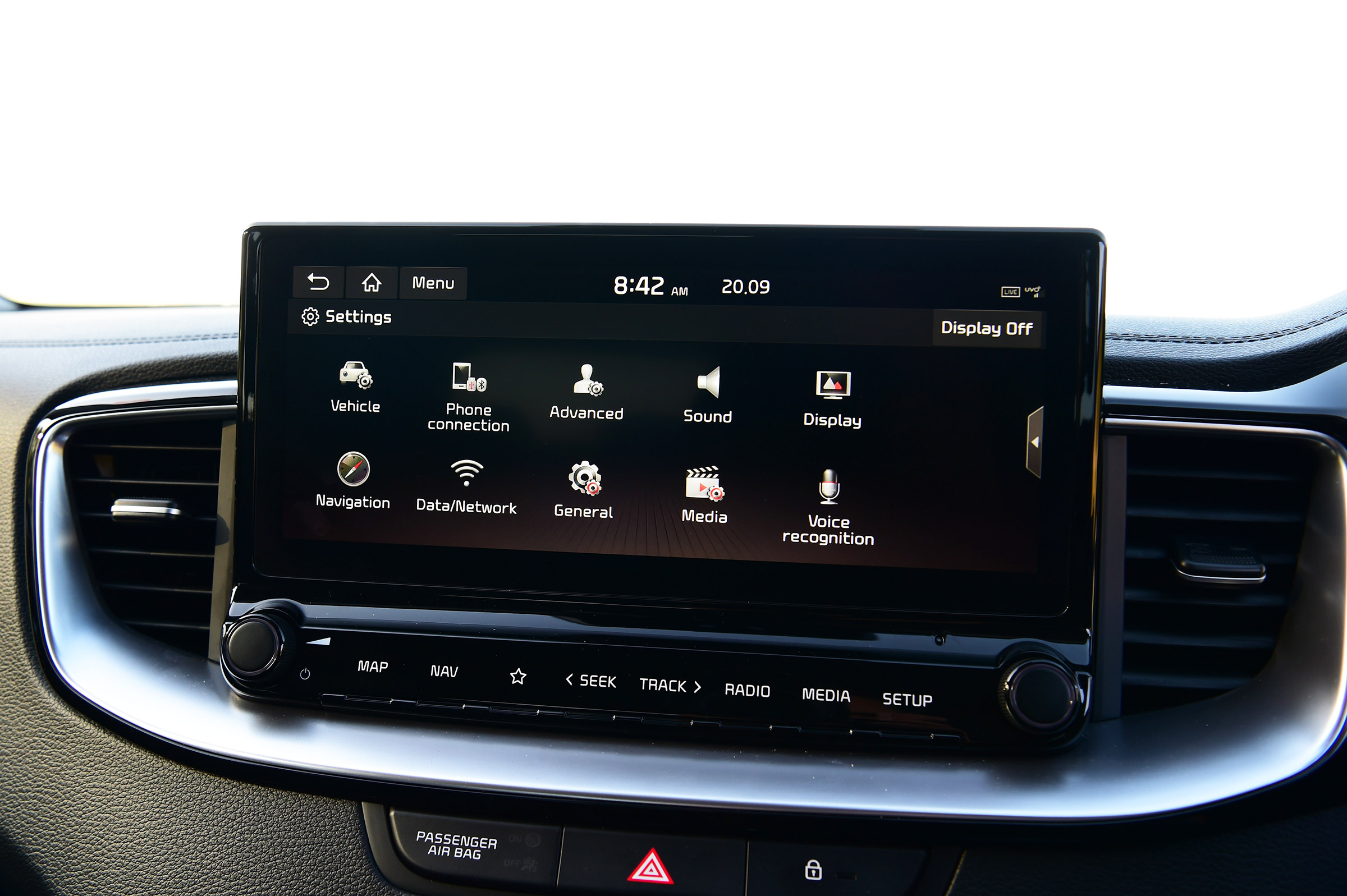 Kia XCeed - infotainment