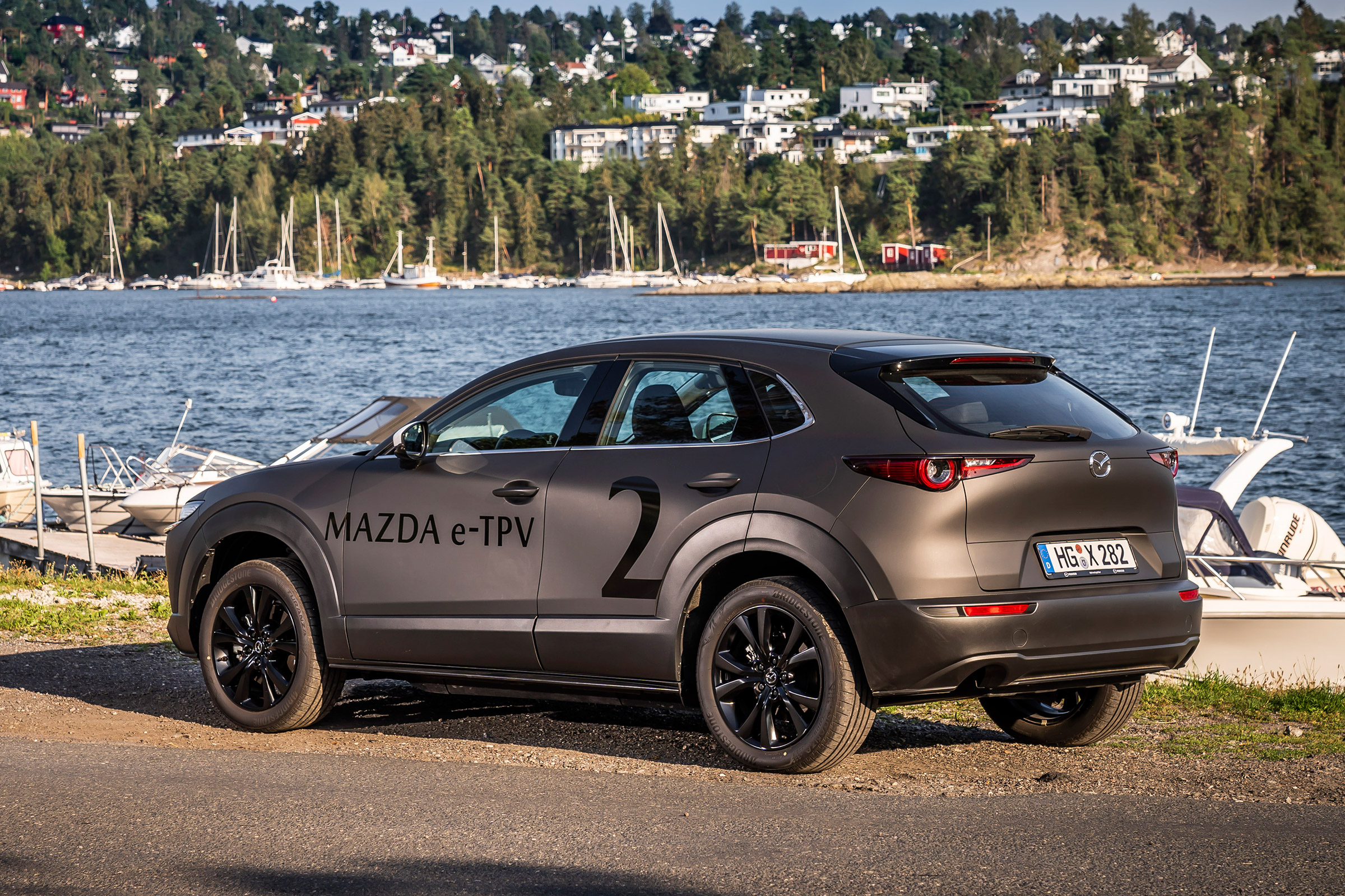 Mazda EV prototype - rear static