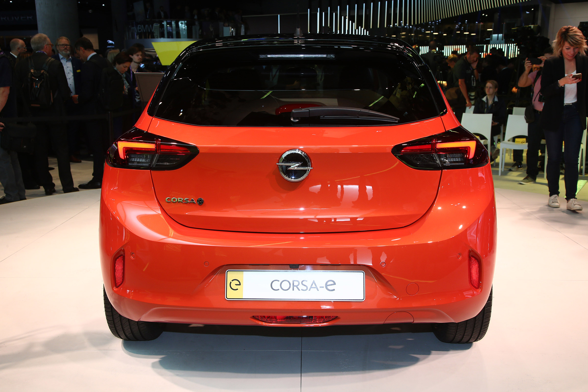 Vauxhall Corsa-e - Frankfurt full rear