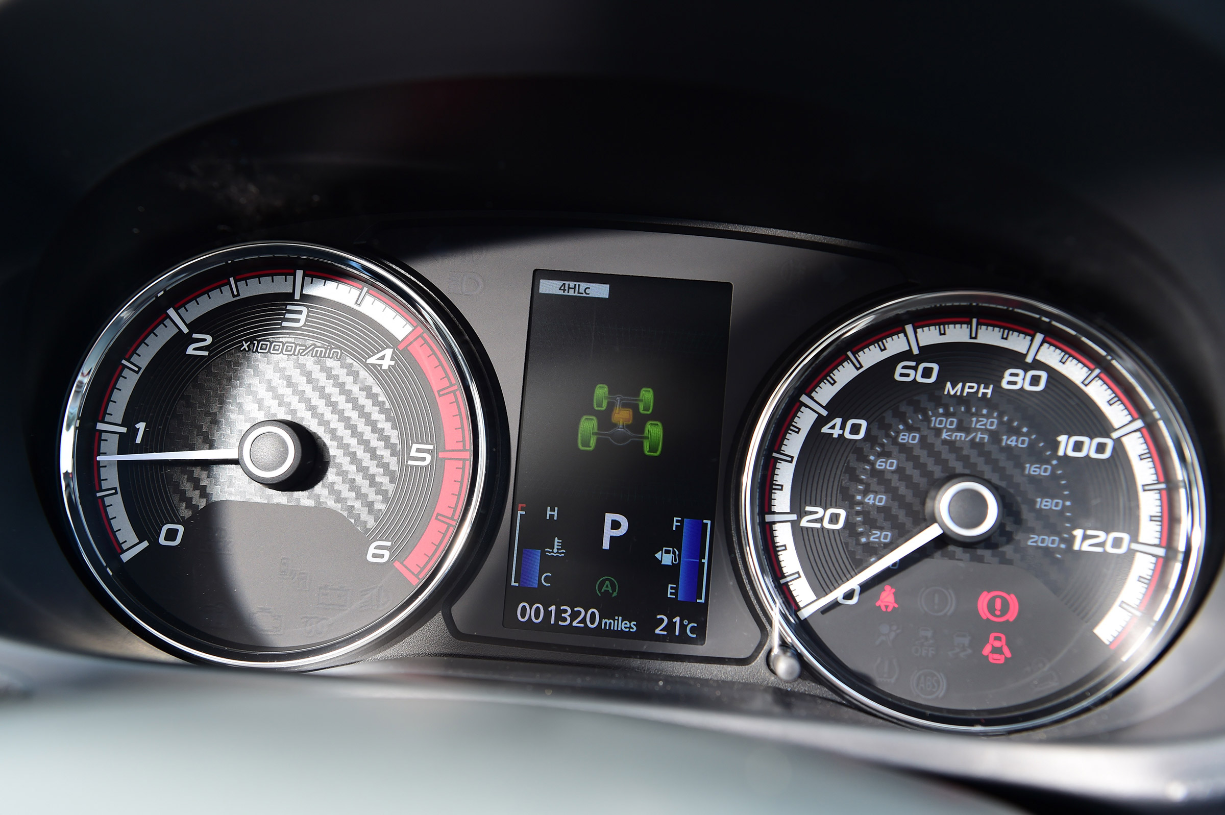 Mitsubishi L200 - dials