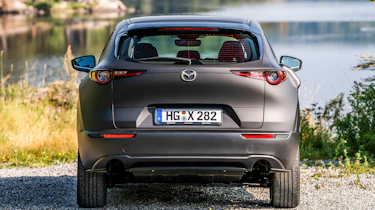 Mazda EV prototype - full rear