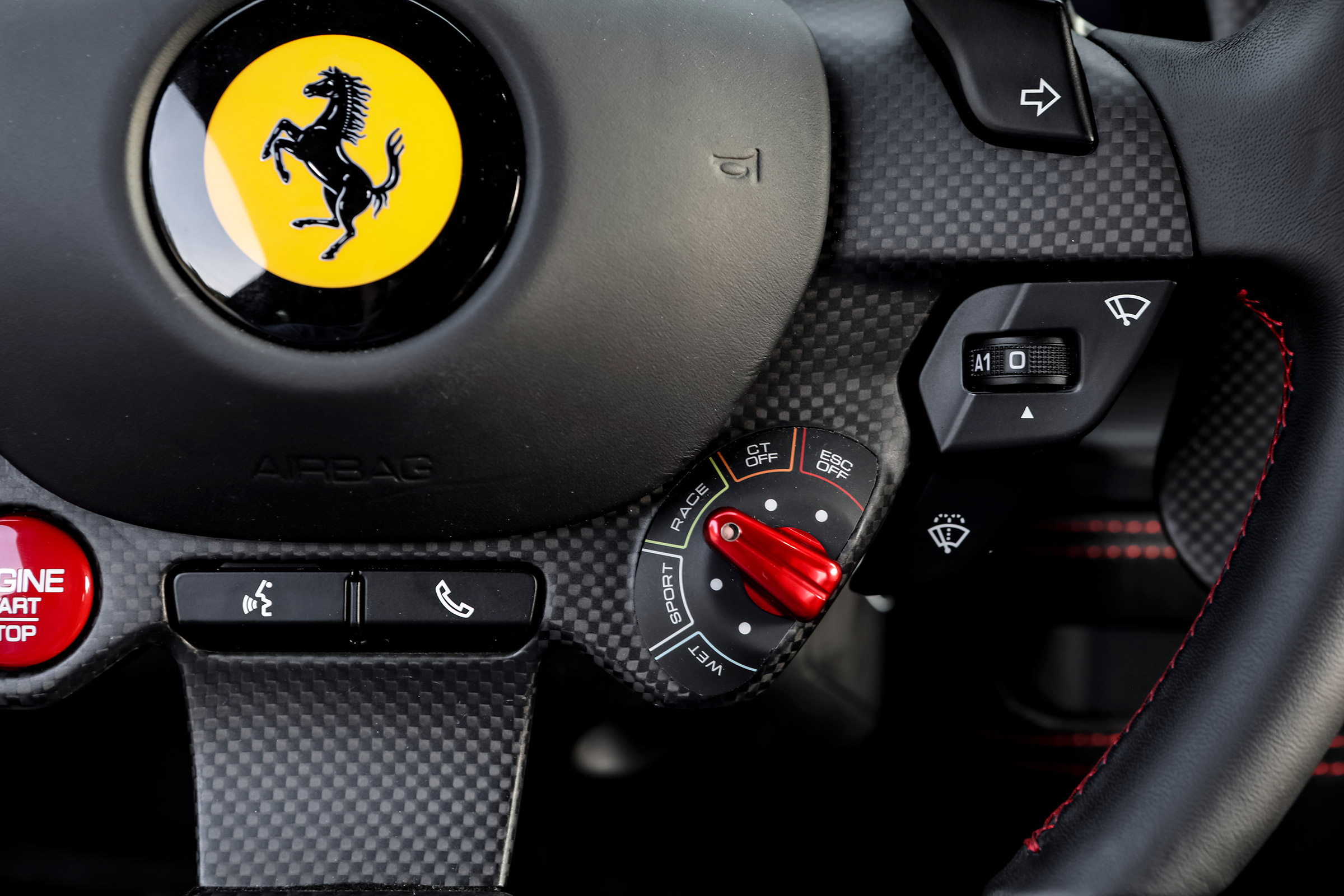 Ferrari F8 Tributo - drive mode