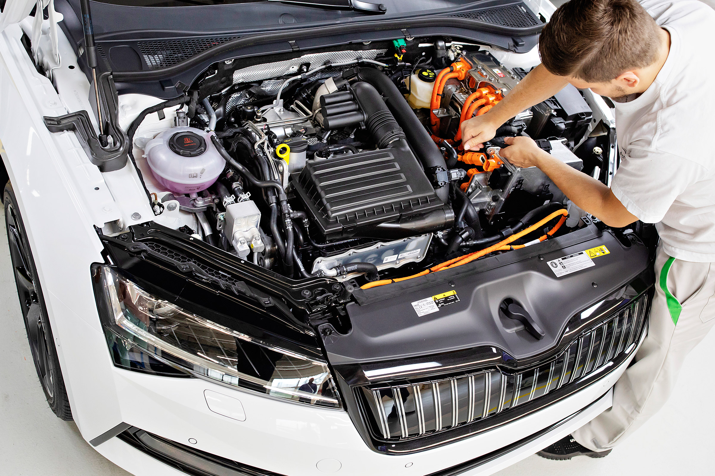 Skoda Superb iV - engine