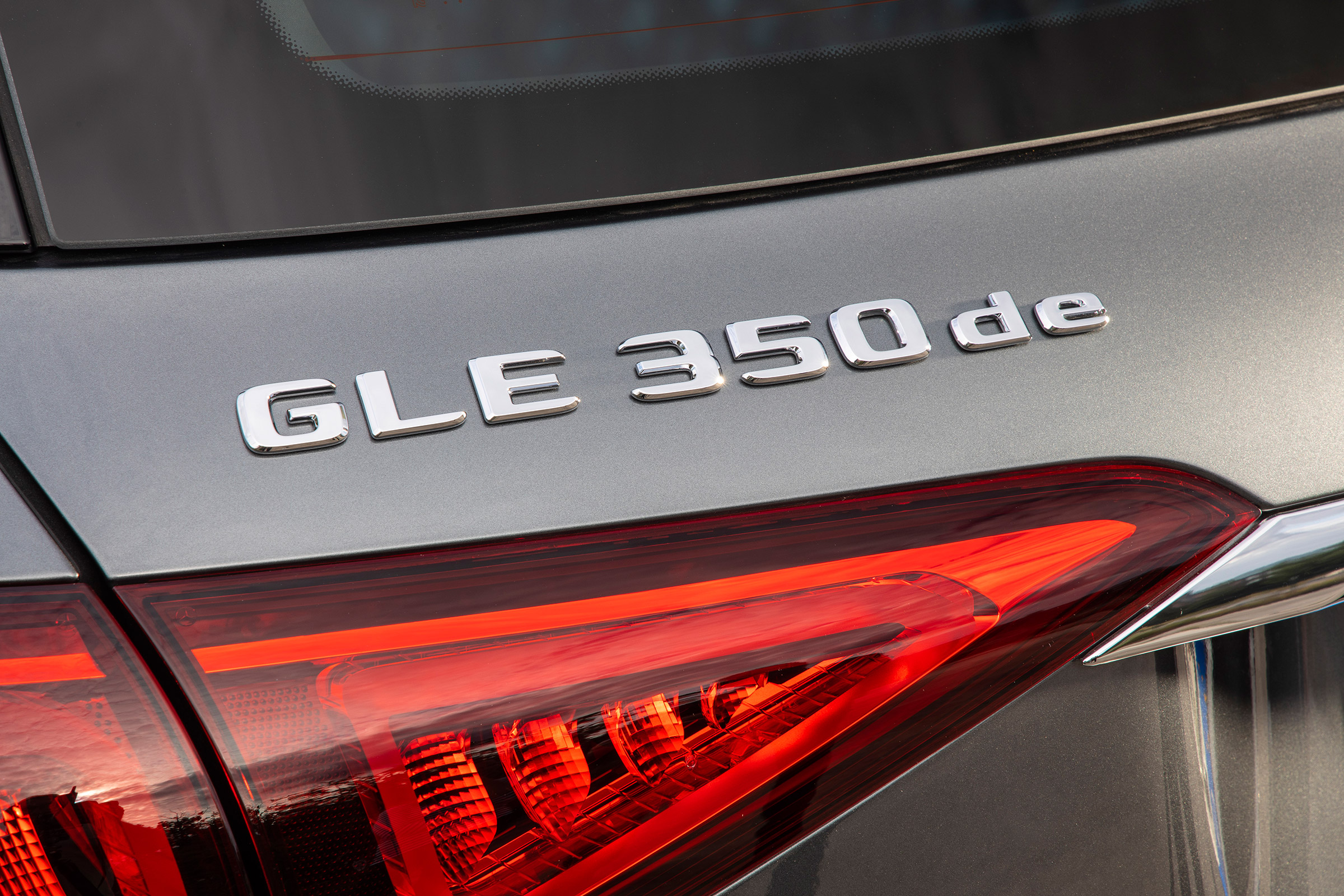 Mercedes GLE 350 de - badge