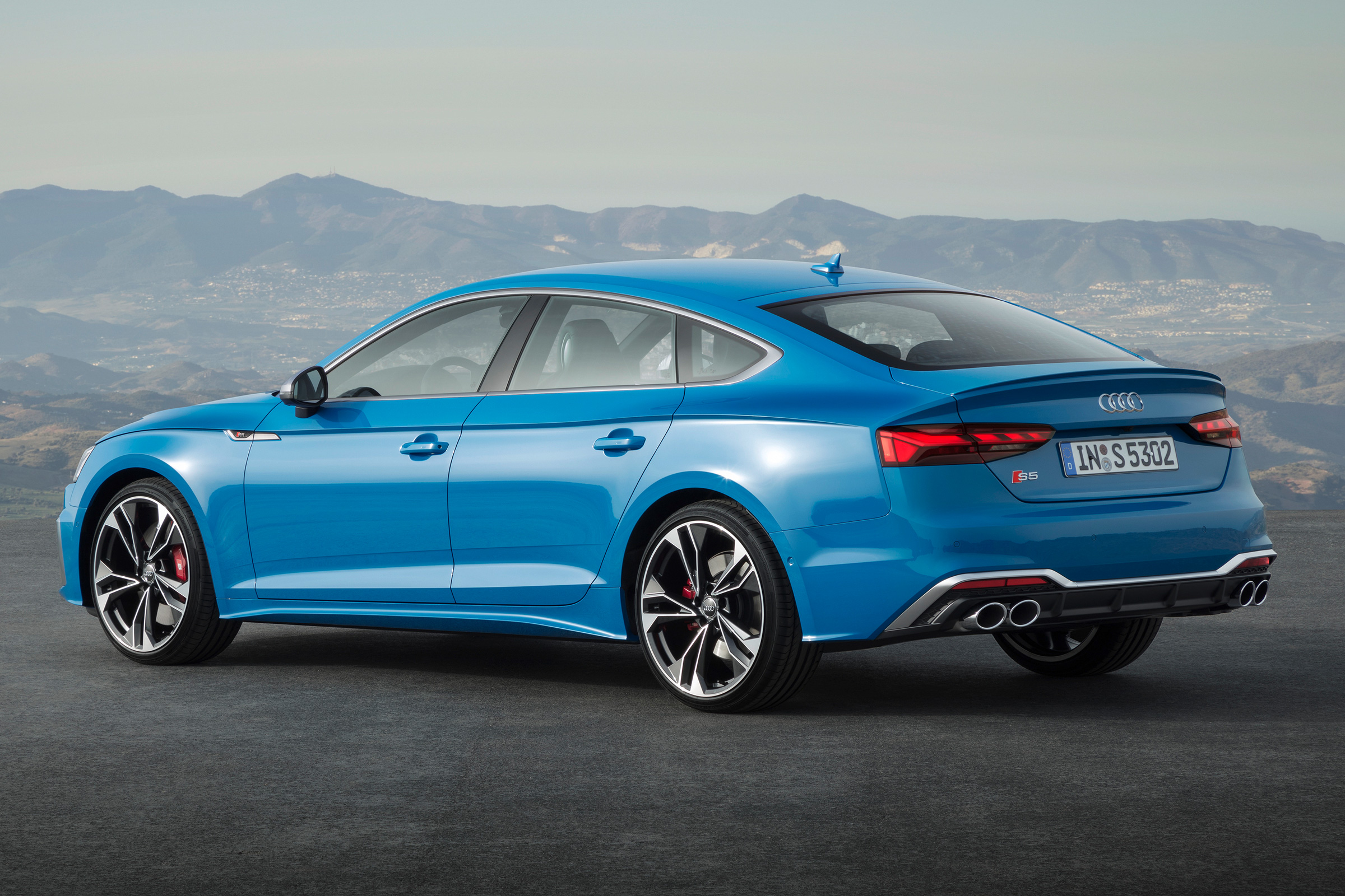 2019 Audi S5 Sportback- rear 3/4 static
