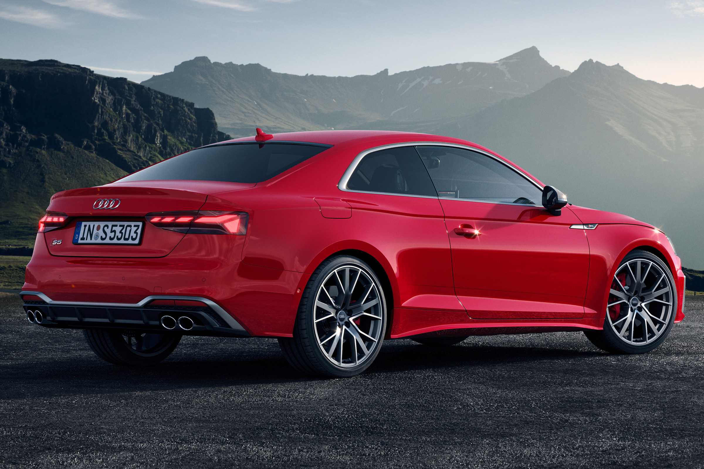 2019 Audi S5 - rear 3/4 static