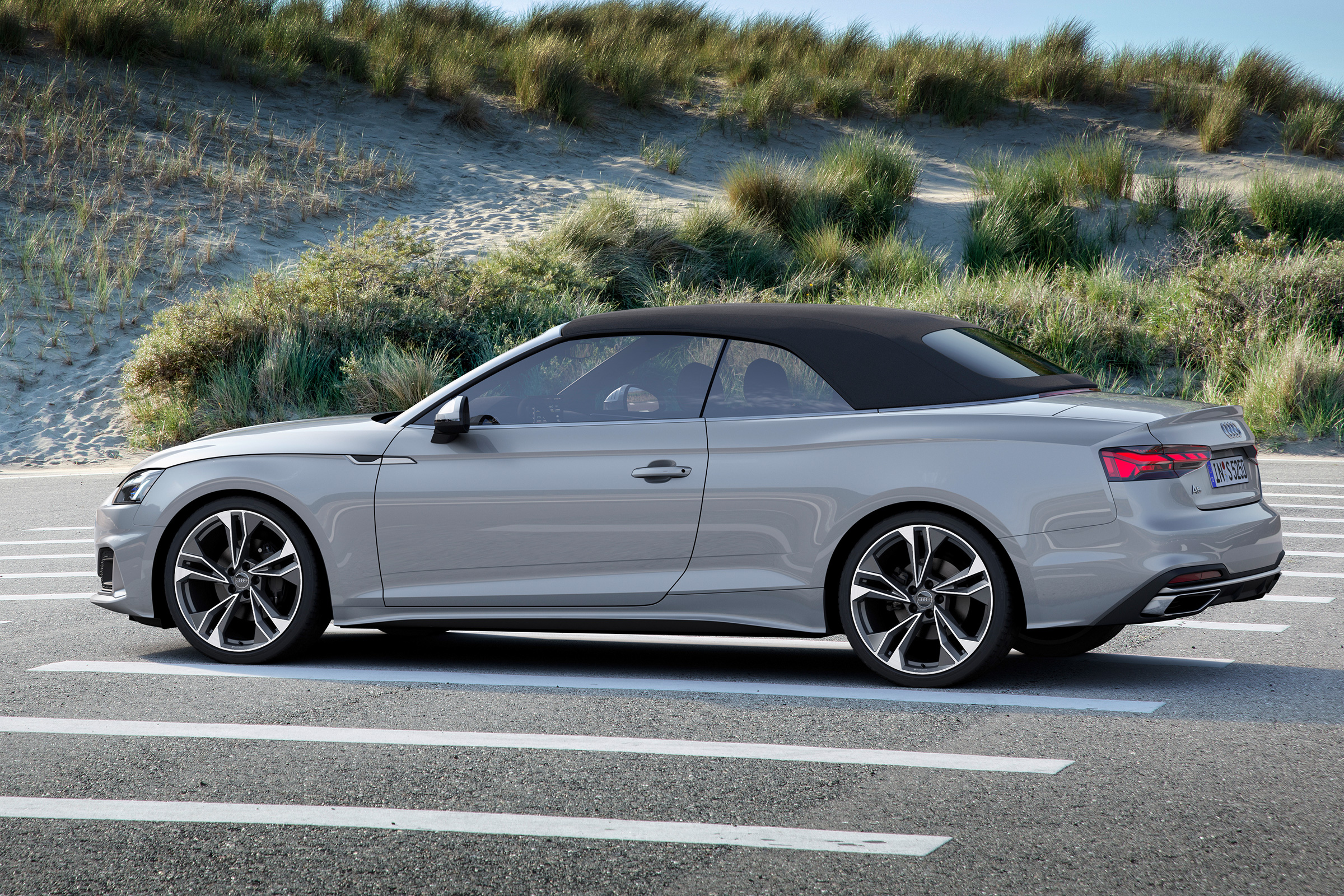 2019 Audi A5 Cabriolet - rear 3/4 static roof up