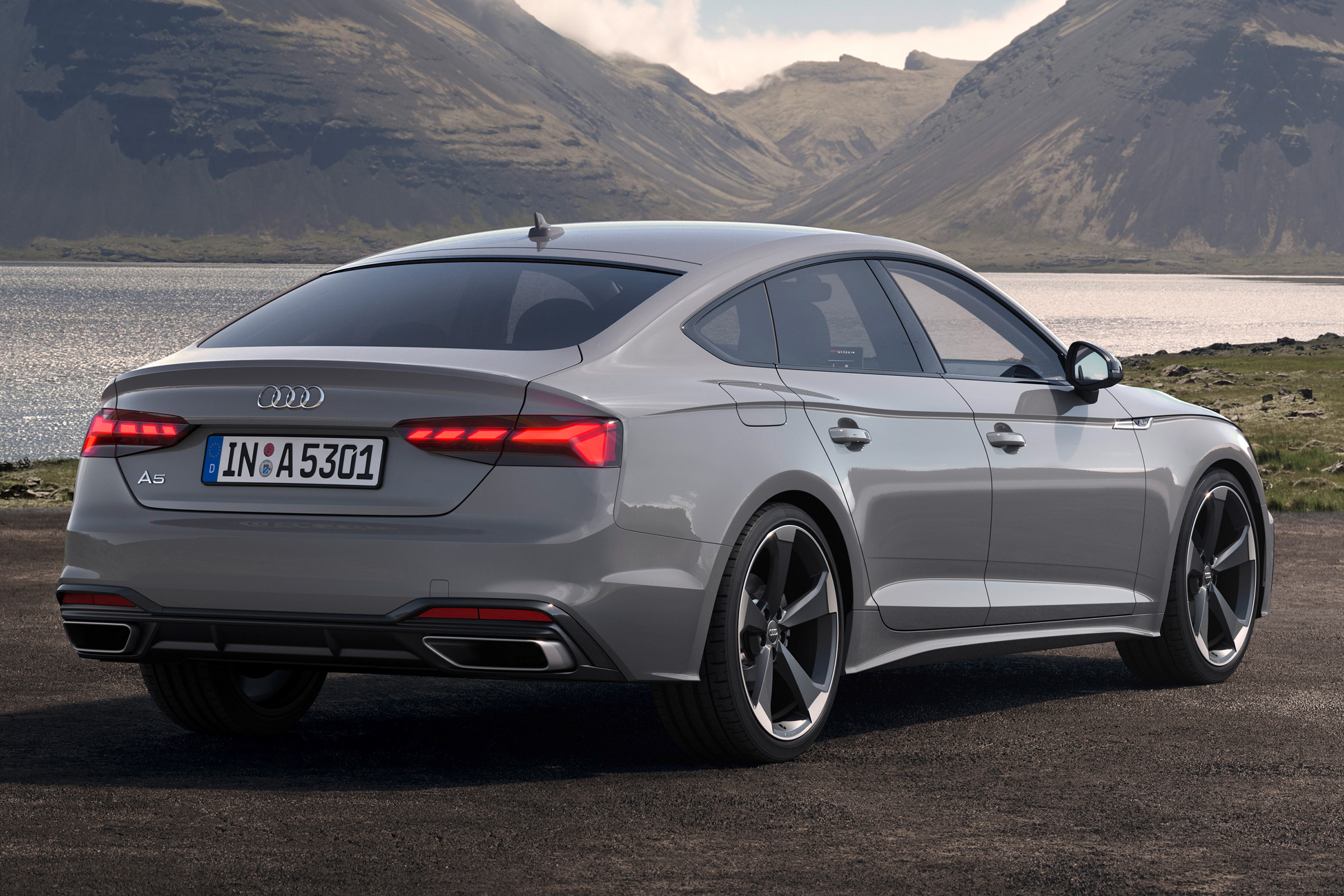 2019 Audi A5 Sportback - rear 3/4 static