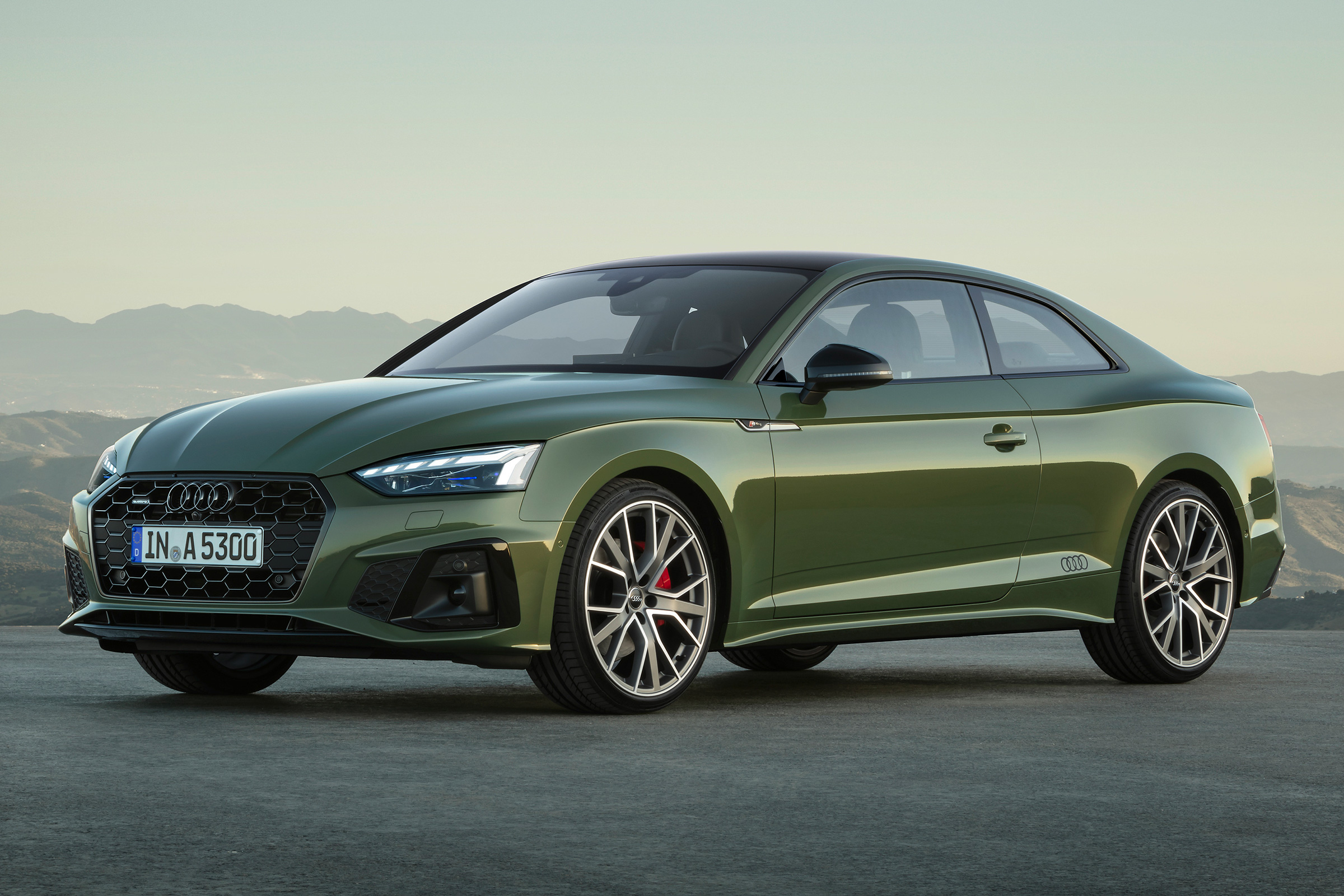 2019 Audi A5  - front 3/4 static