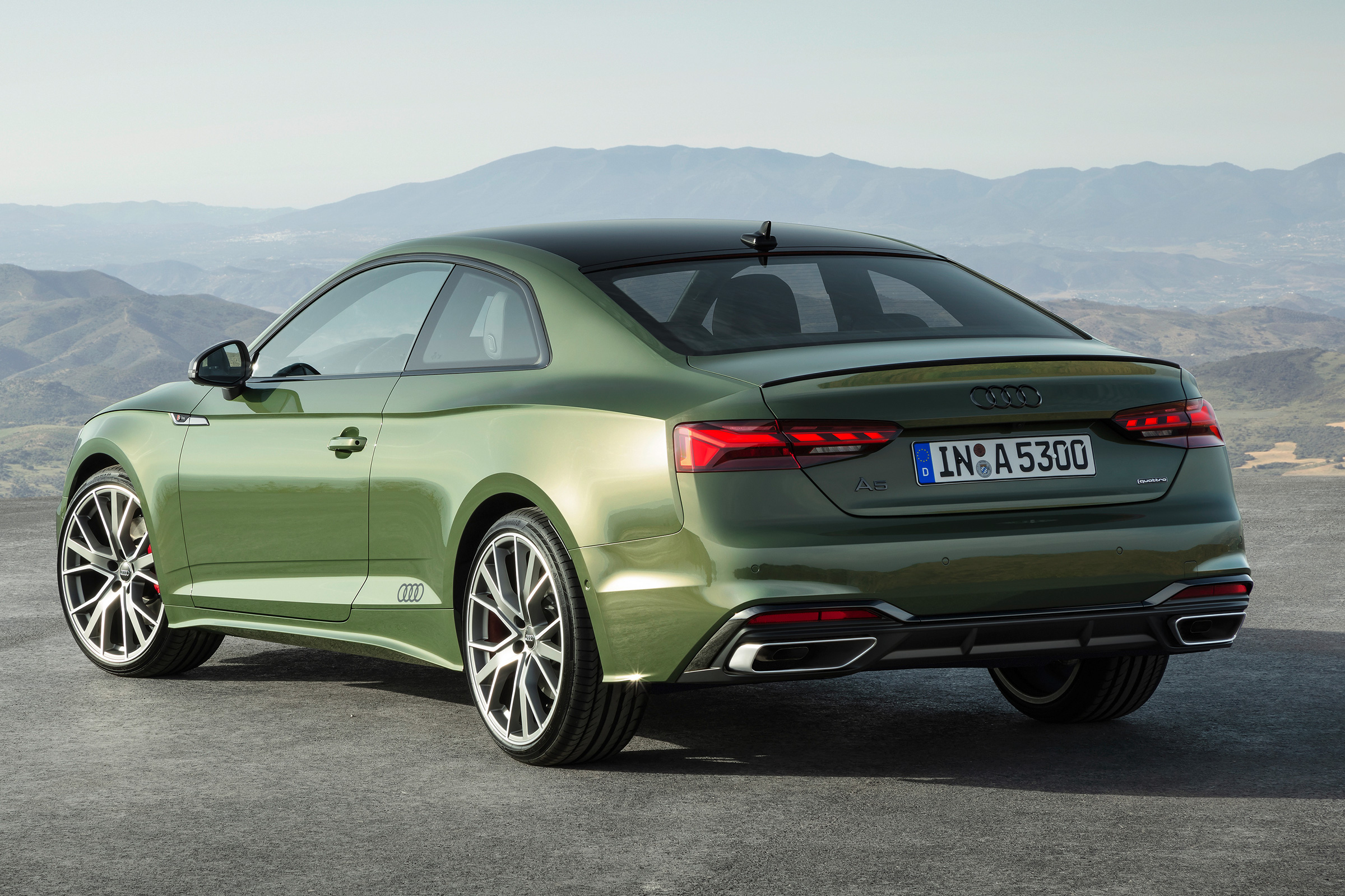 2019 Audi A5  - rear 3/4 static