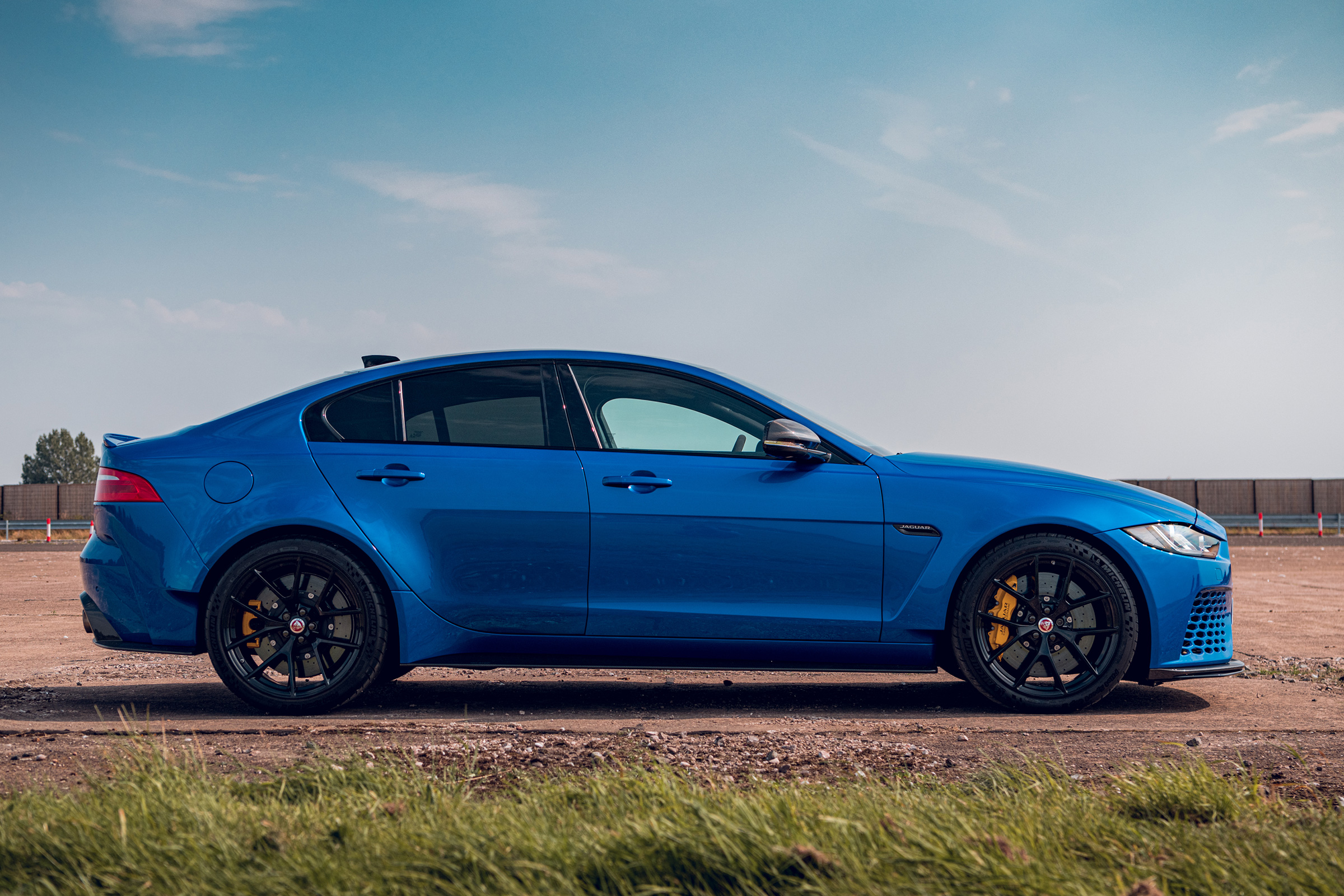 Jaguar XE Project 8 - side shot