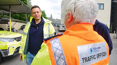 Highways England - Hugo Griffiths interview