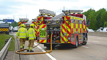 Highways England - fire engine