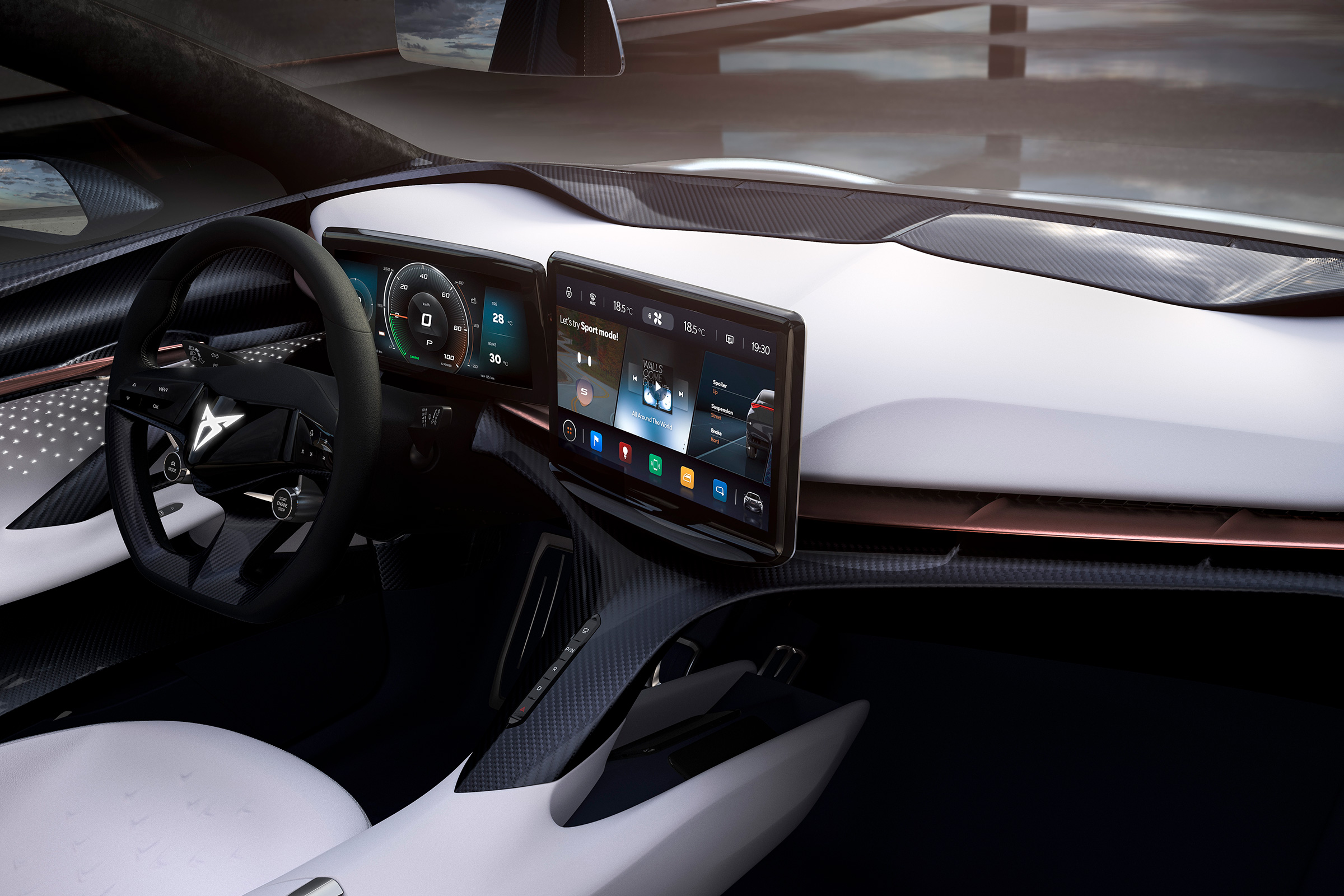 Cupra Tavascan - dash