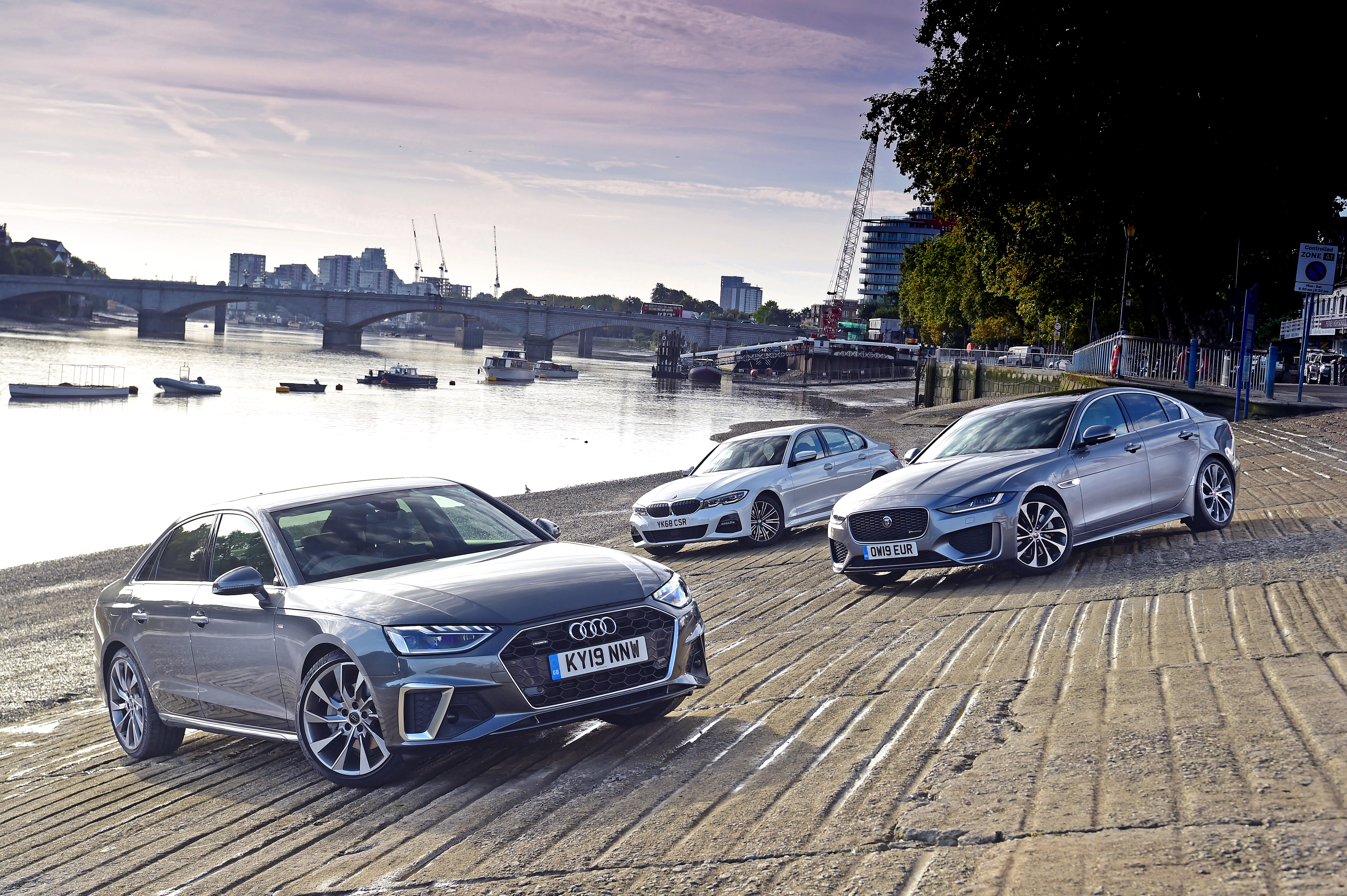 Audi A4 vs Jaguar XE vs BMW 3 Series 