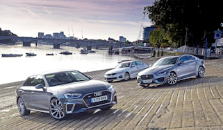 Audi A4 vs Jaguar XE vs BMW 3 Series