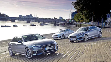 Audi A4 vs Jaguar XE vs BMW 3 Series