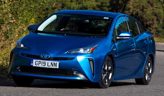 Toyota Prius AWD - front cornering