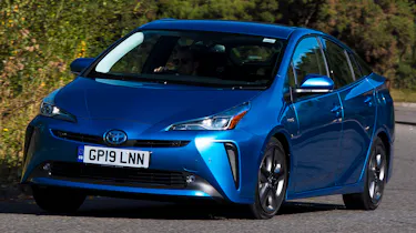 Toyota Prius AWD - front cornering