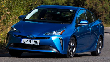 Toyota Prius AWD - front cornering