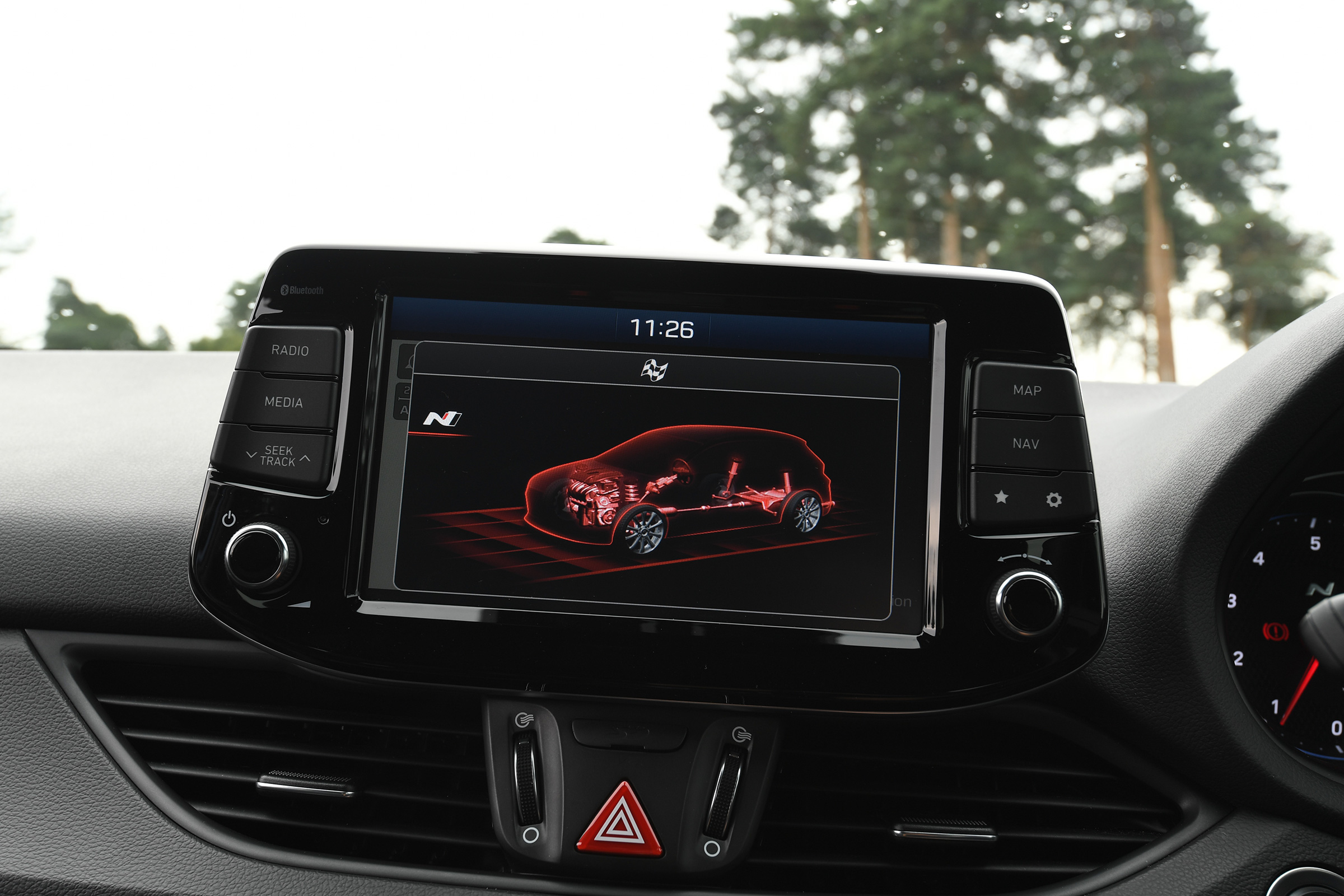 Hyundai i30 N - screen